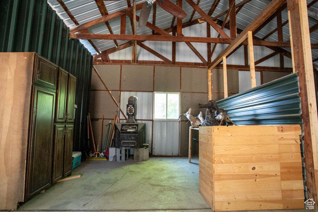 View of stable