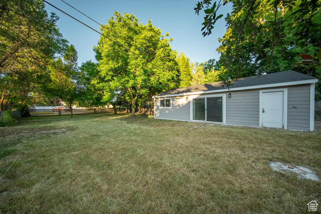 View of yard