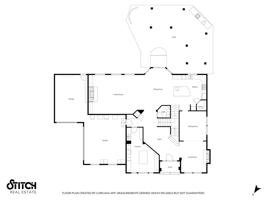 View of floor plan / room layout