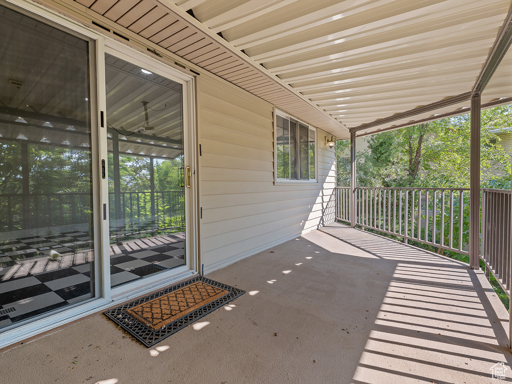 View of patio / terrace