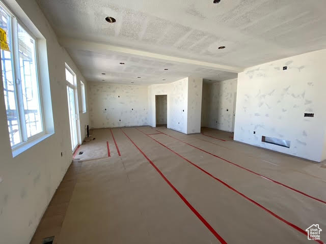 View of unfurnished living room