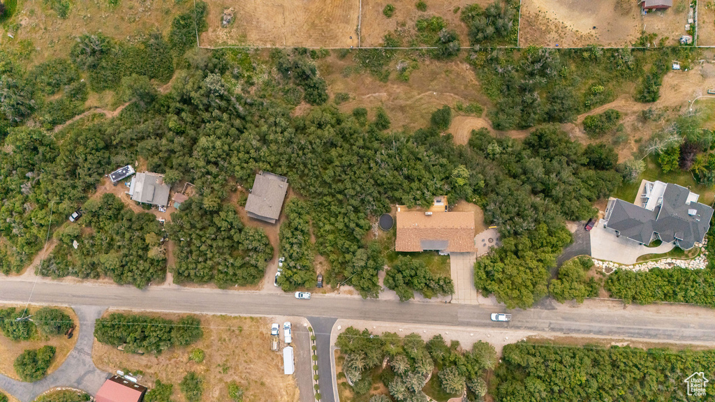 Aerial view of property's location