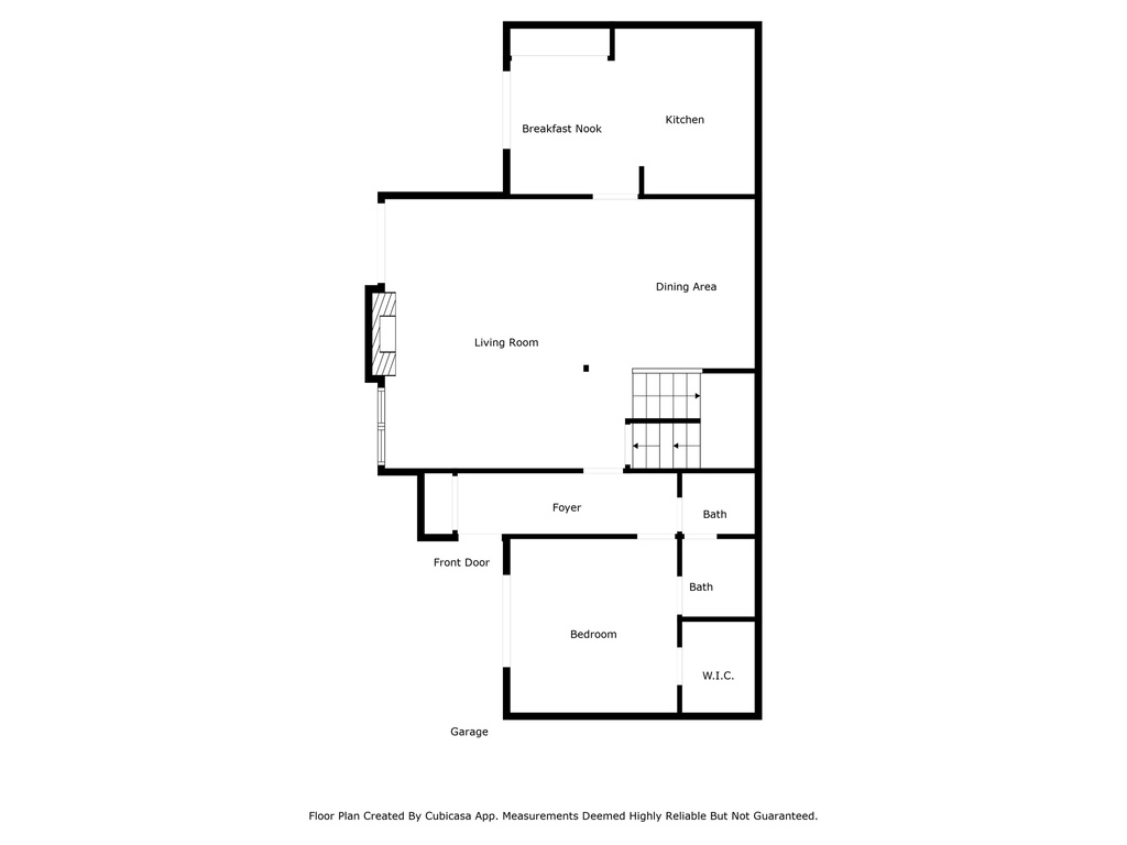 View of home floor plan