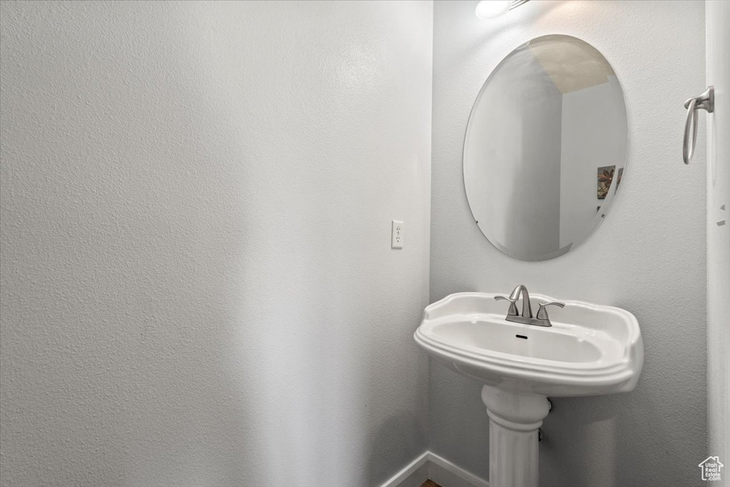 View of bathroom