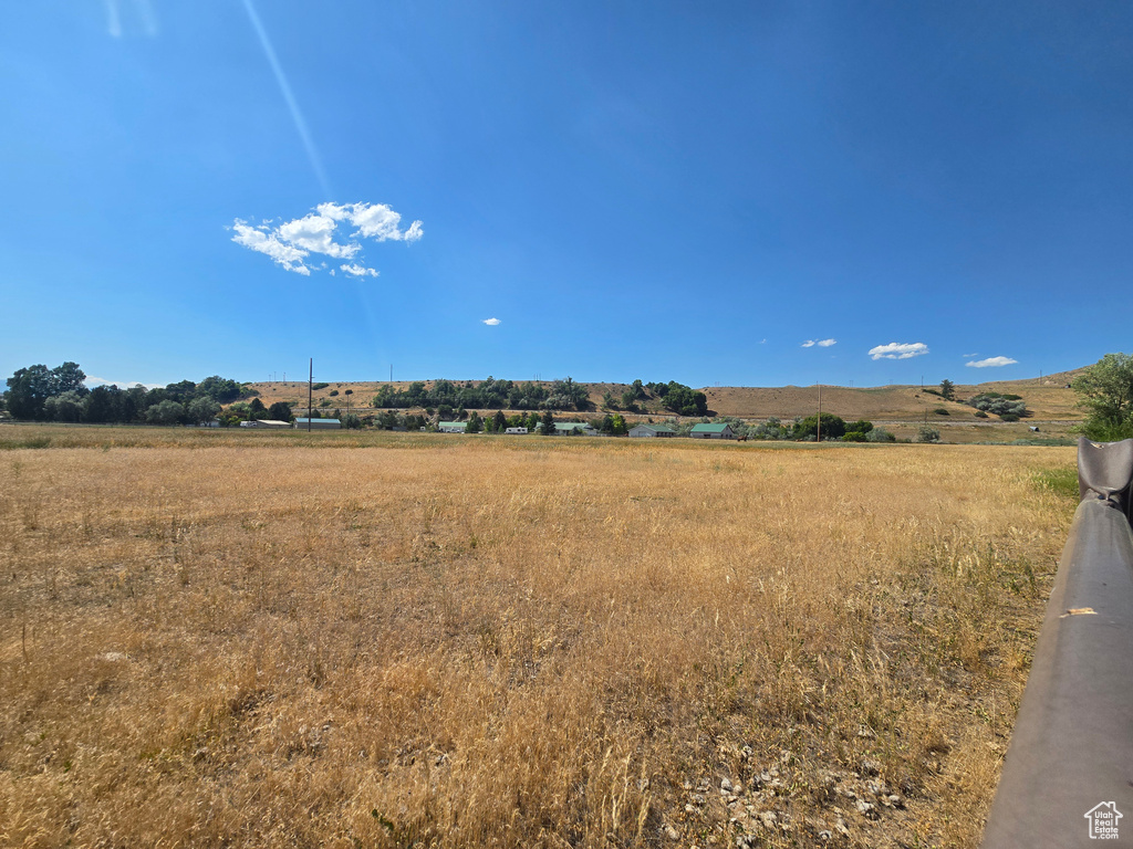 View of yard featuring a rural view