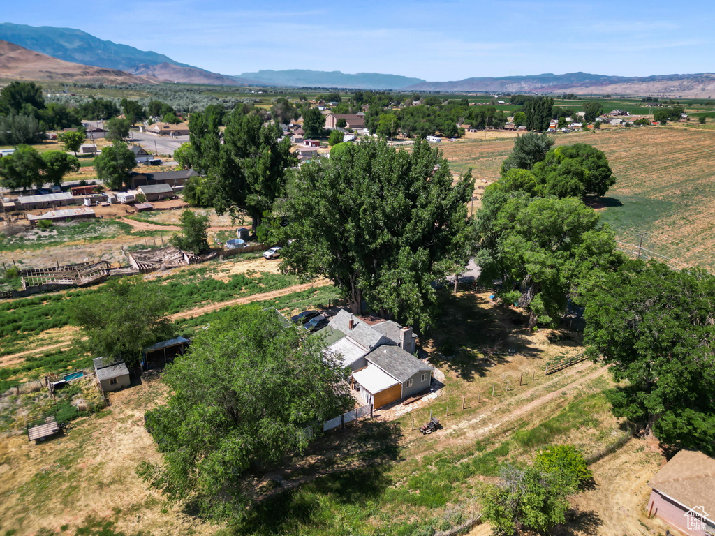 View of rural area featuring a mountainous background