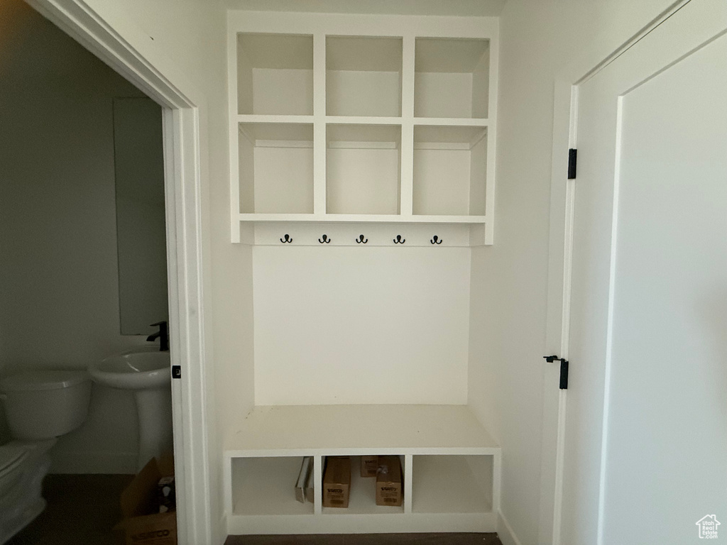 View of mudroom