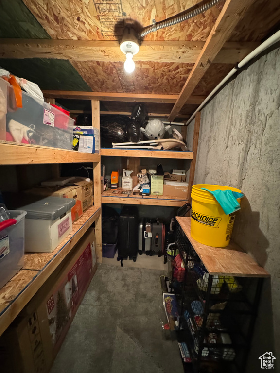 View of storage