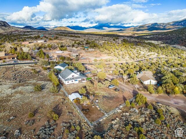 Aerial view of mountains
