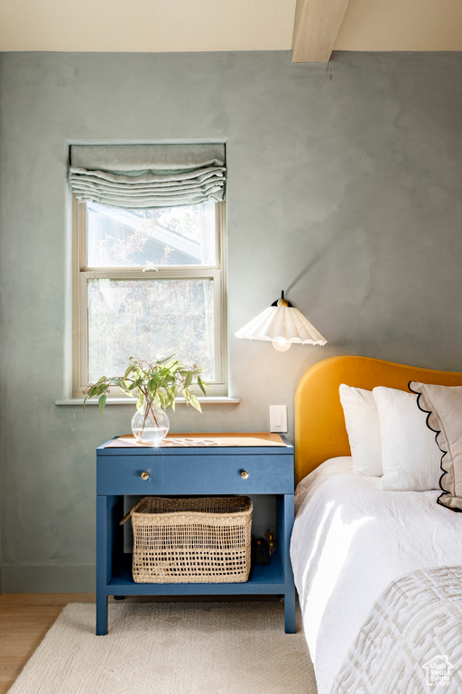 Bedroom featuring baseboards