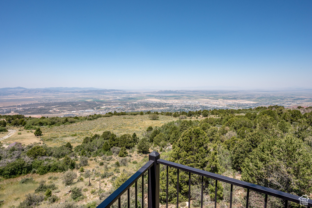 View of mountain background