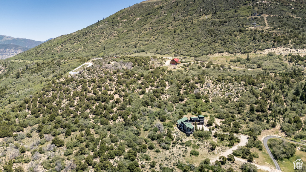 View of mountain backdrop