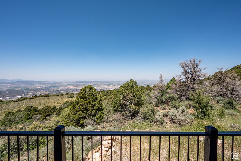 View of mountain backdrop