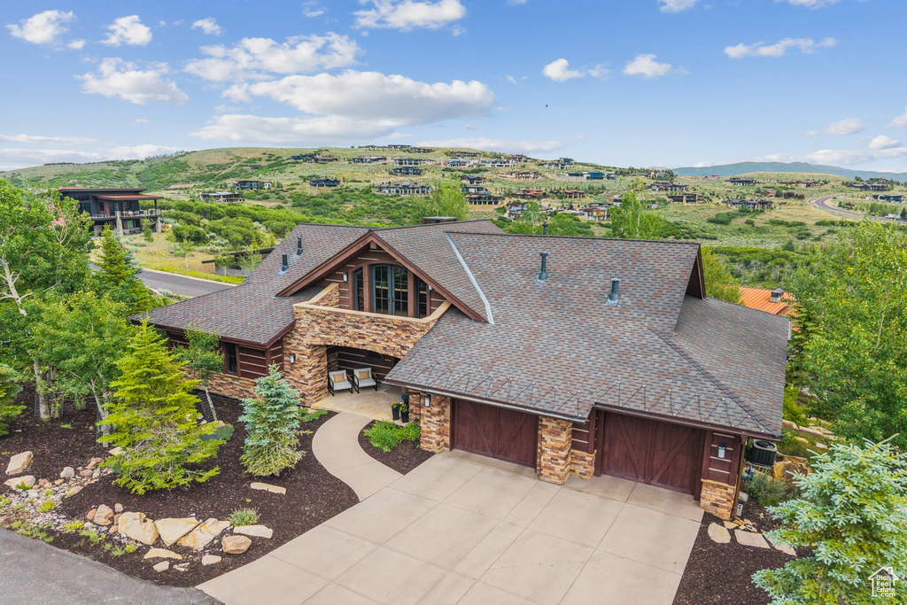 View of subject property