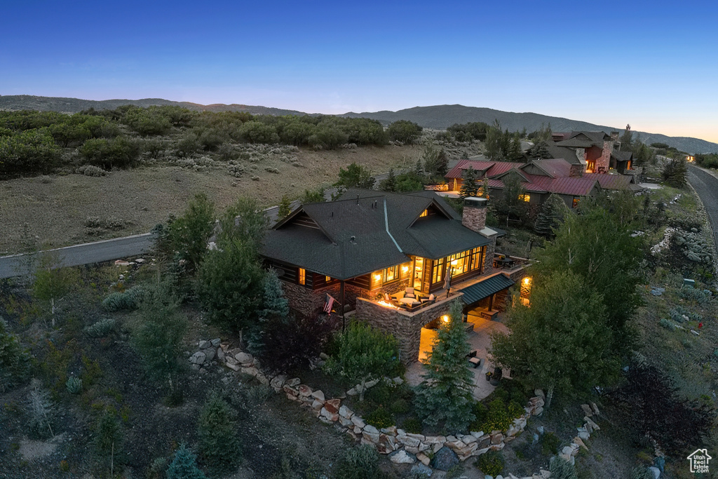 View of property location with a mountain backdrop