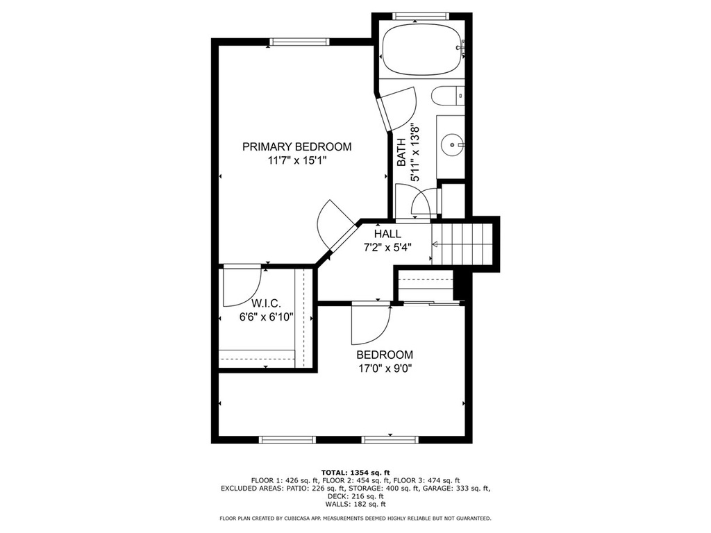 View of floor plan / room layout
