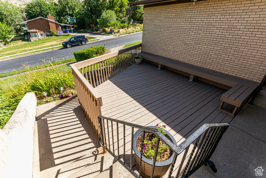 View of porch