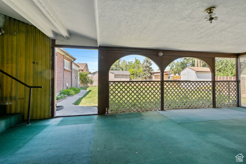 View of patio