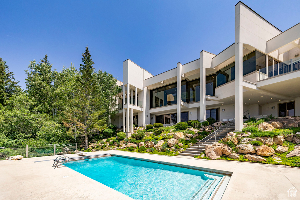 View of swimming pool