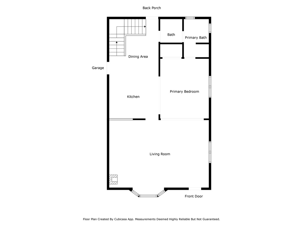 View of room layout