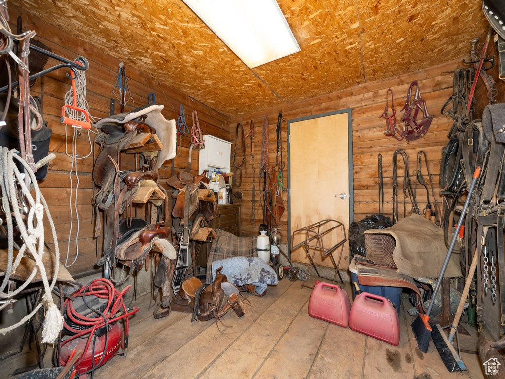 View of storage room