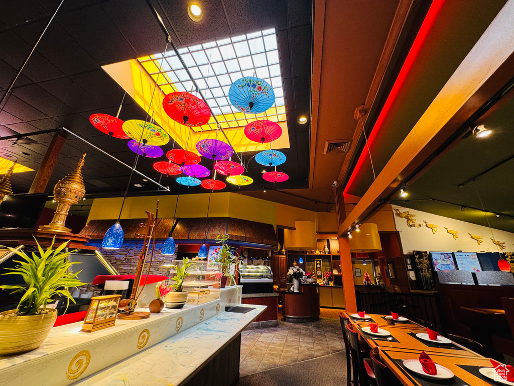 View of indoor dry bar