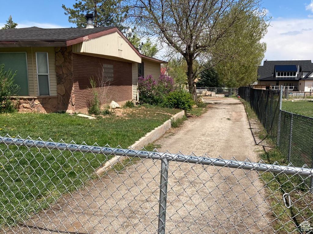 View of side of home