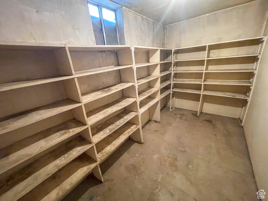 View of storage area