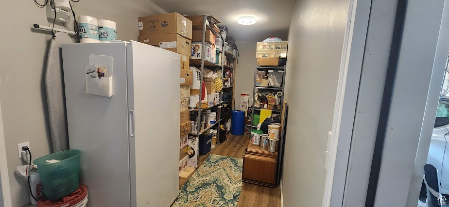 View of storage area