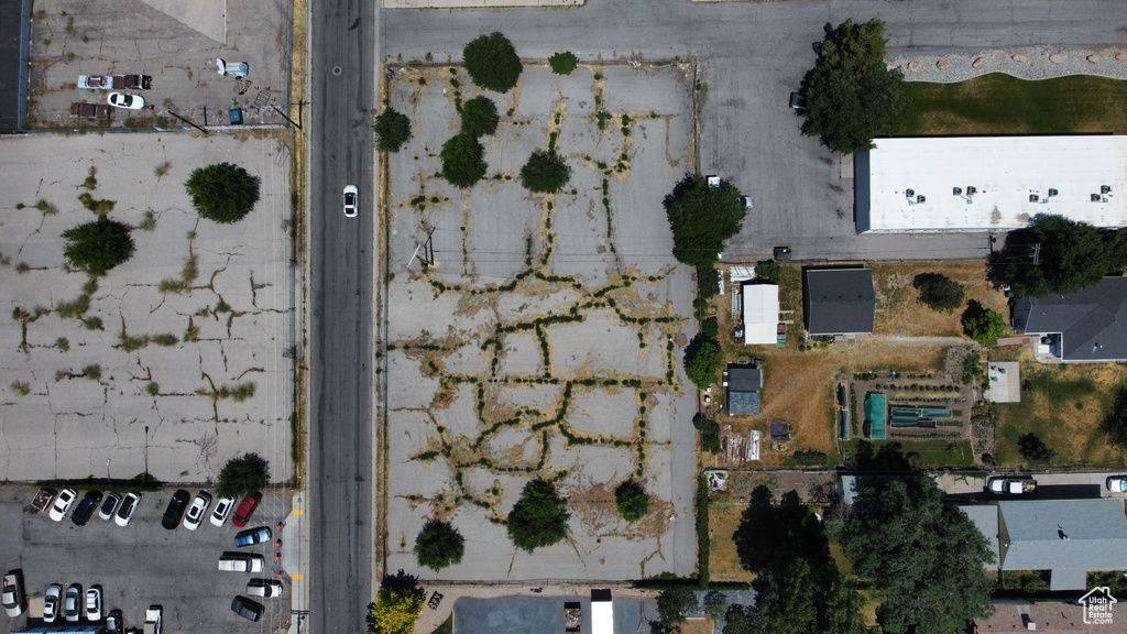 Aerial view of property and surrounding area