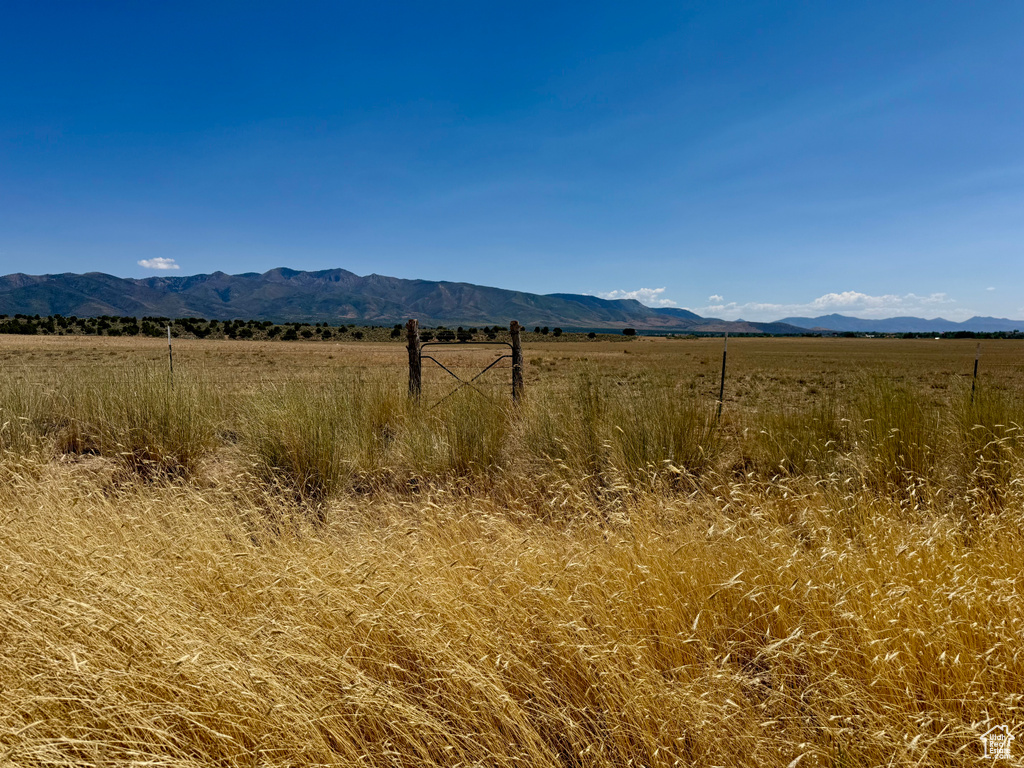 Mountain view featuring rural landscape