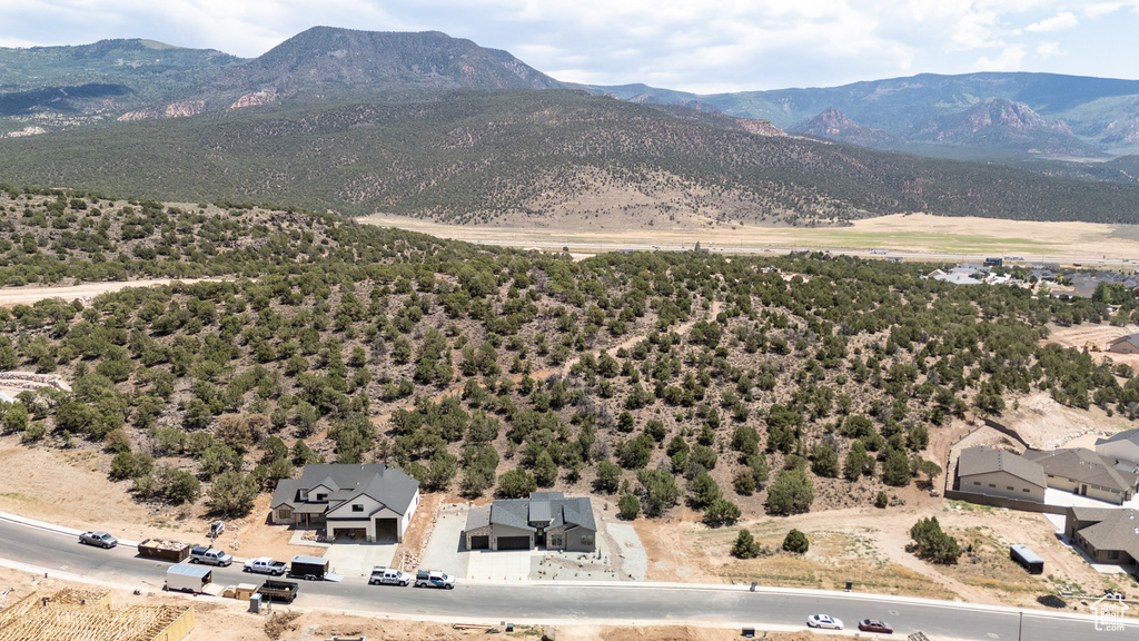 View of mountain backdrop