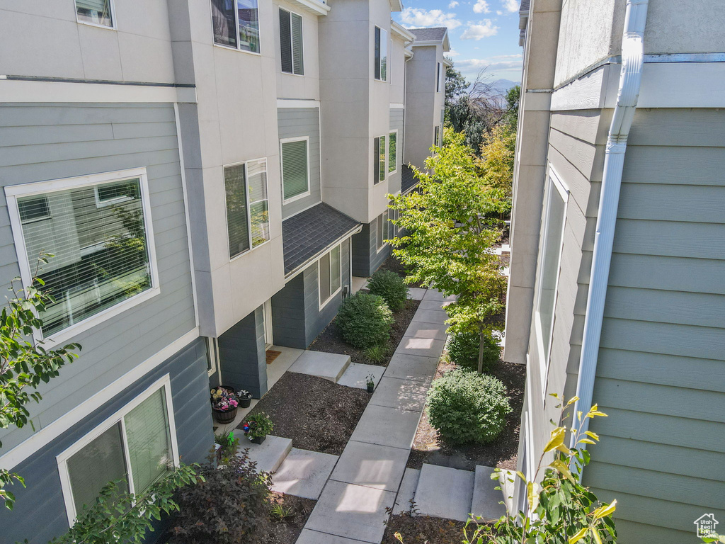 View of side of property