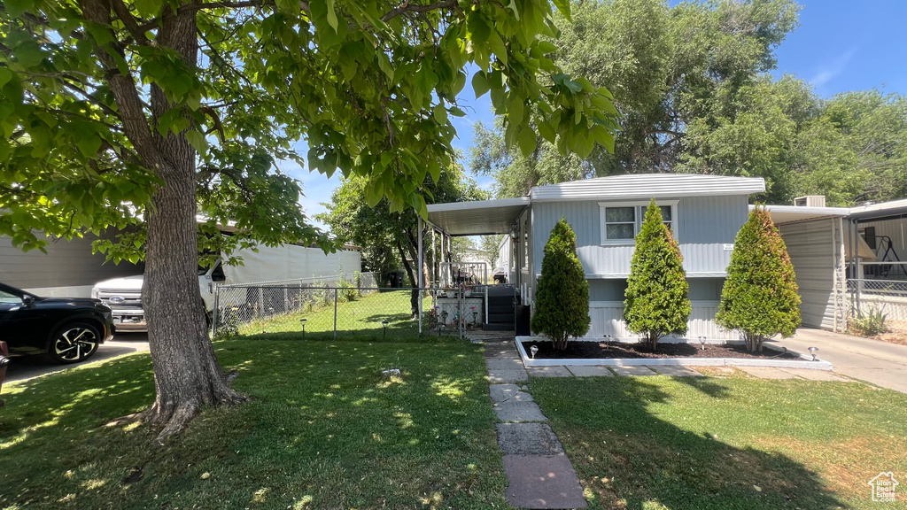 View of front of house