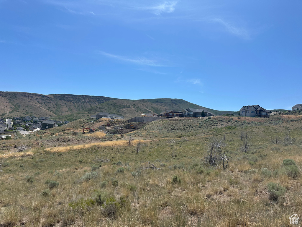 View of mountain backdrop