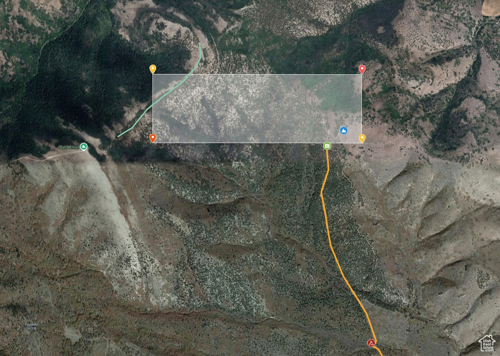 Aerial overview of property\'s location