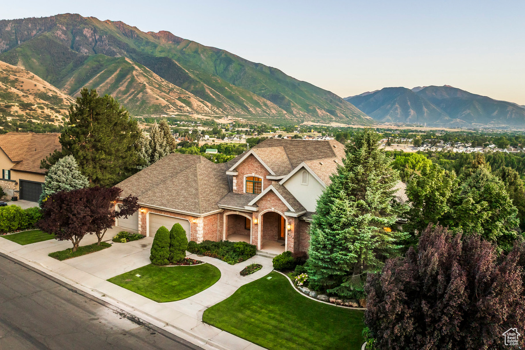 View of mountain backdrop