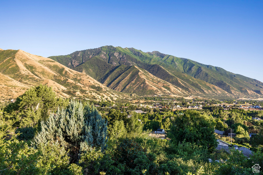 View of mountain backdrop