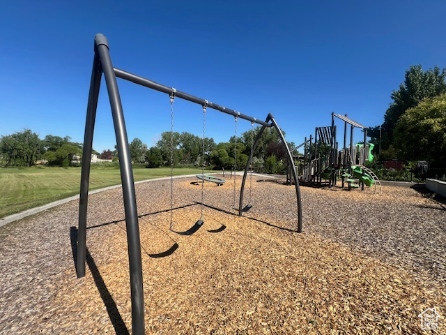 View of community playground