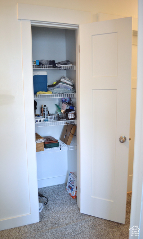 View of closet