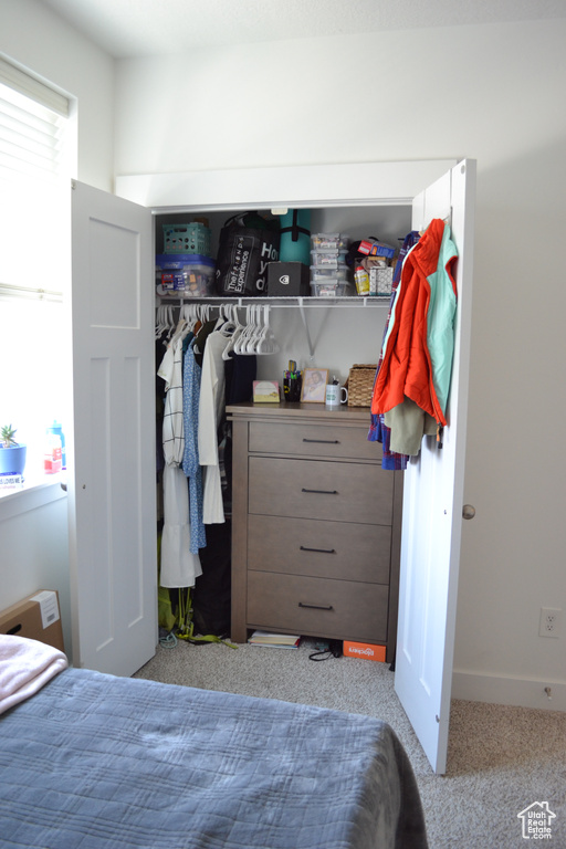 View of closet