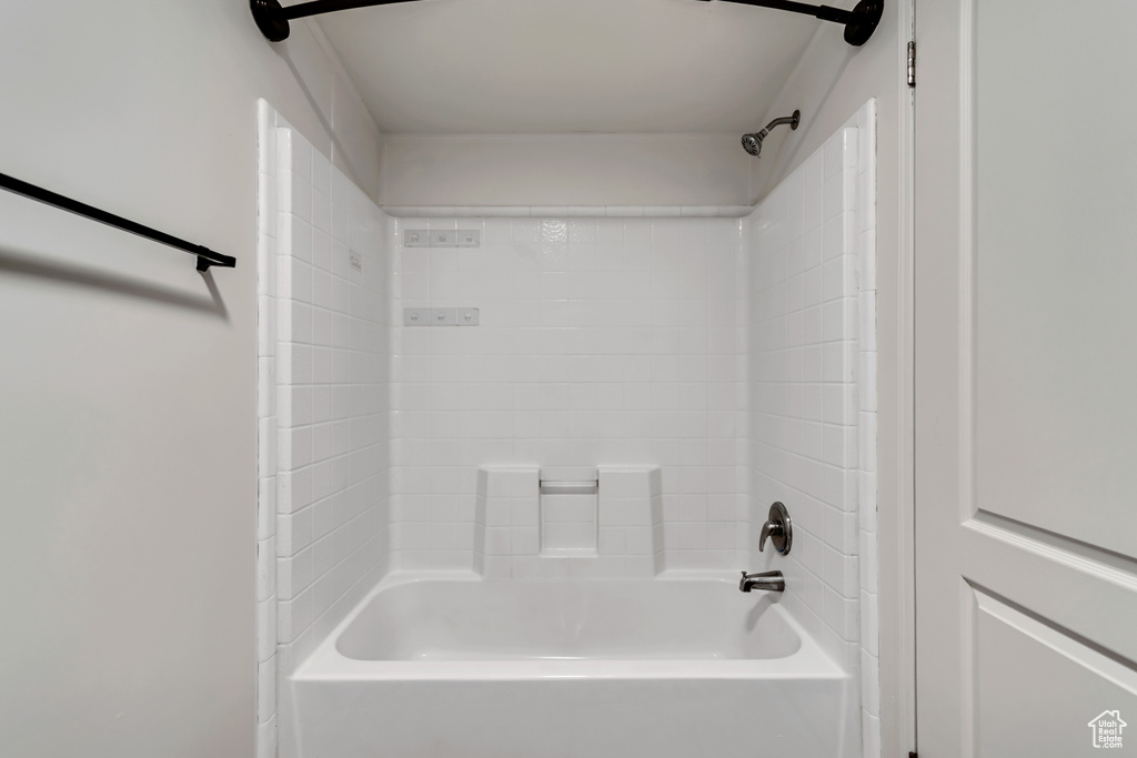 Full bath with bathtub / shower combination