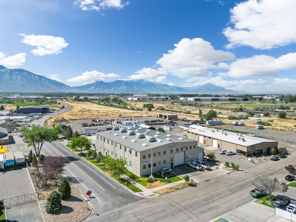 Bird's eye view of mountains