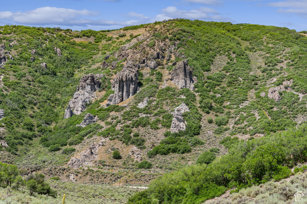 View of mountain backdrop