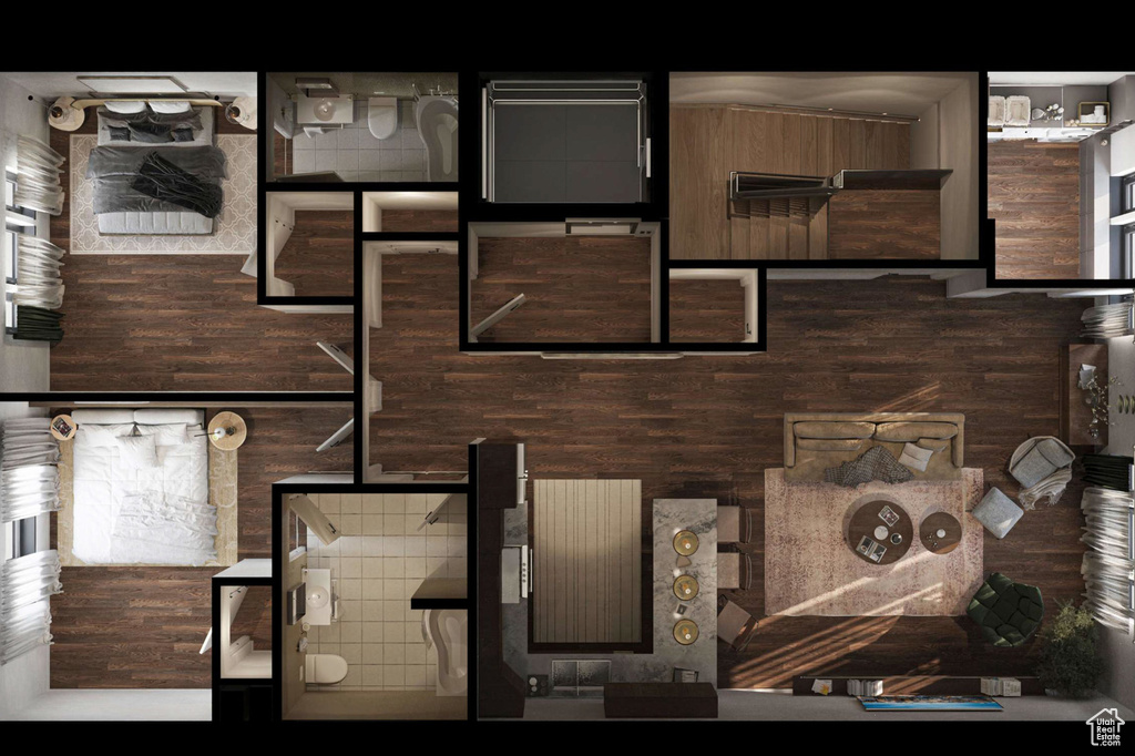 View of floor plan / room layout