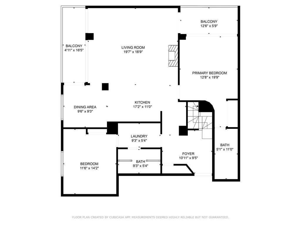 View of home floor plan