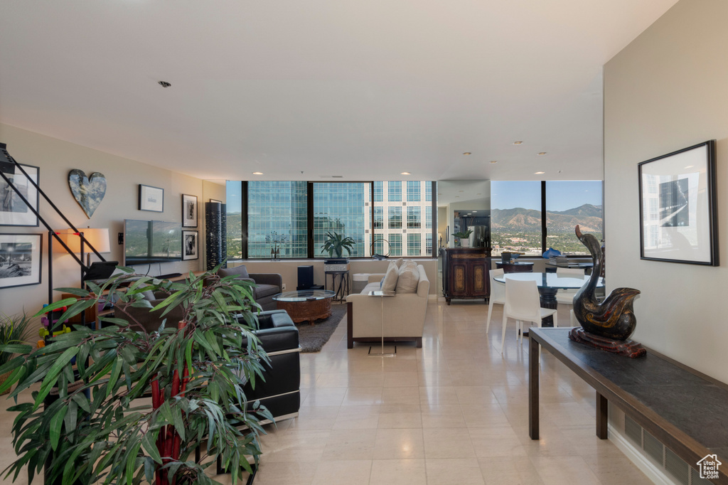 View of living room