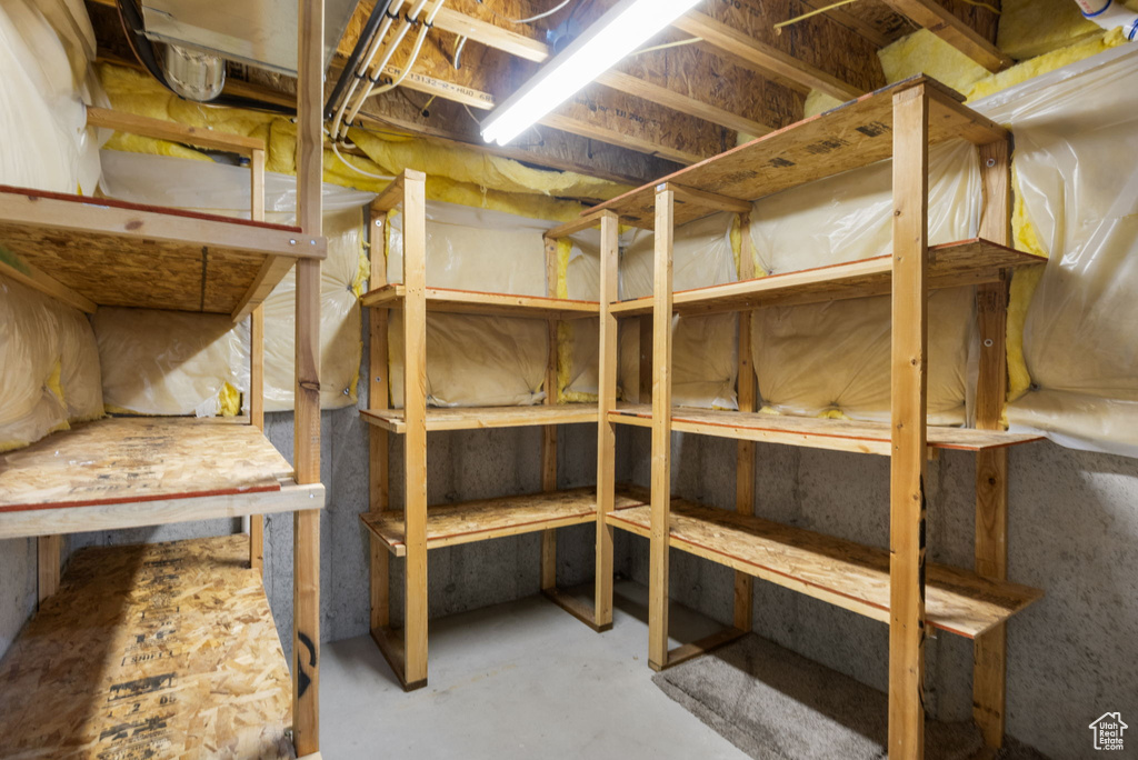 View of storage area