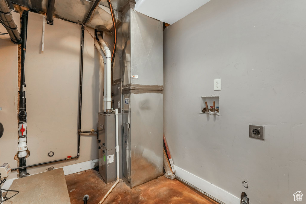 Utilities with heating unit