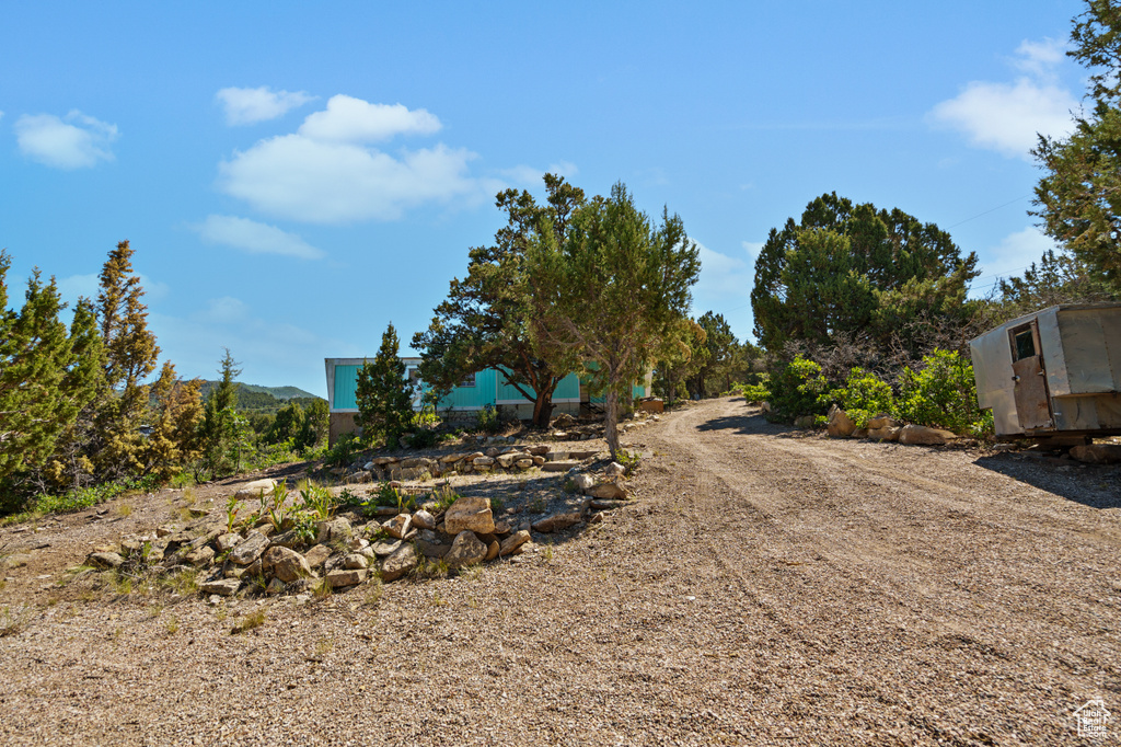 View of dirt / gravel road